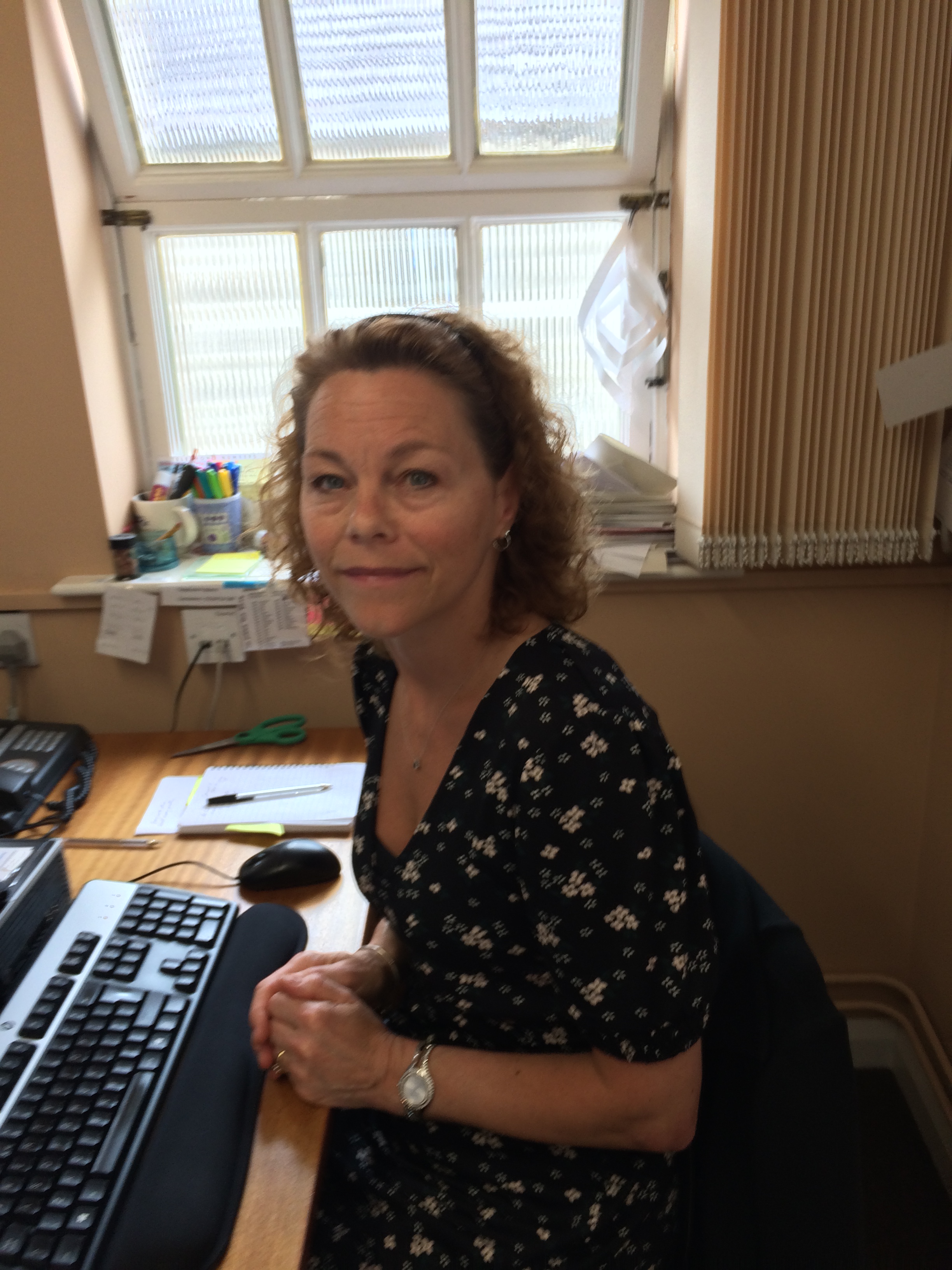 Mrs Jackie Henderson, a member of staff at Langholm Medical Partnership.