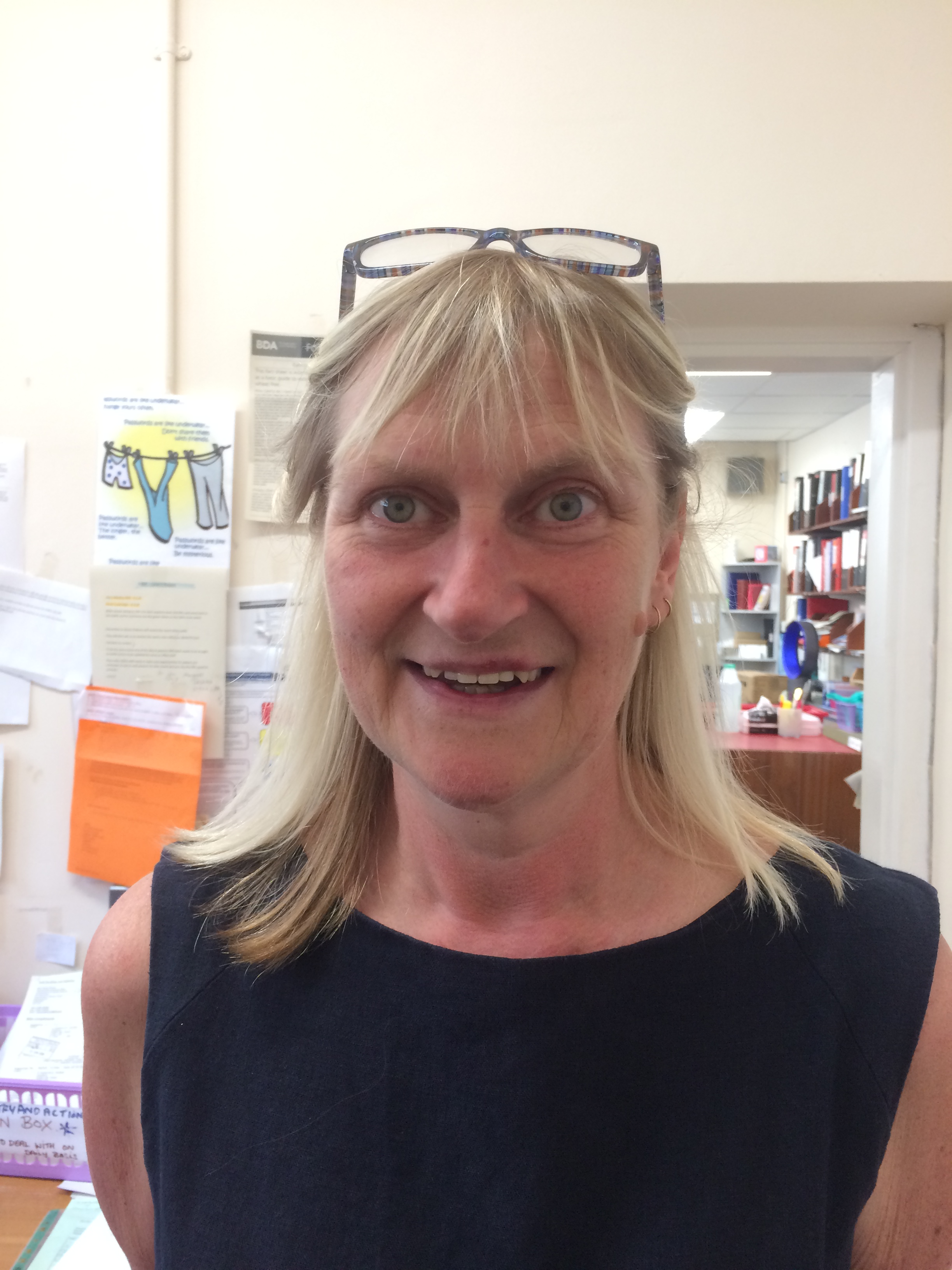 Mrs Aileen Cavers, a member of staff at Langholm Medical Partnership.