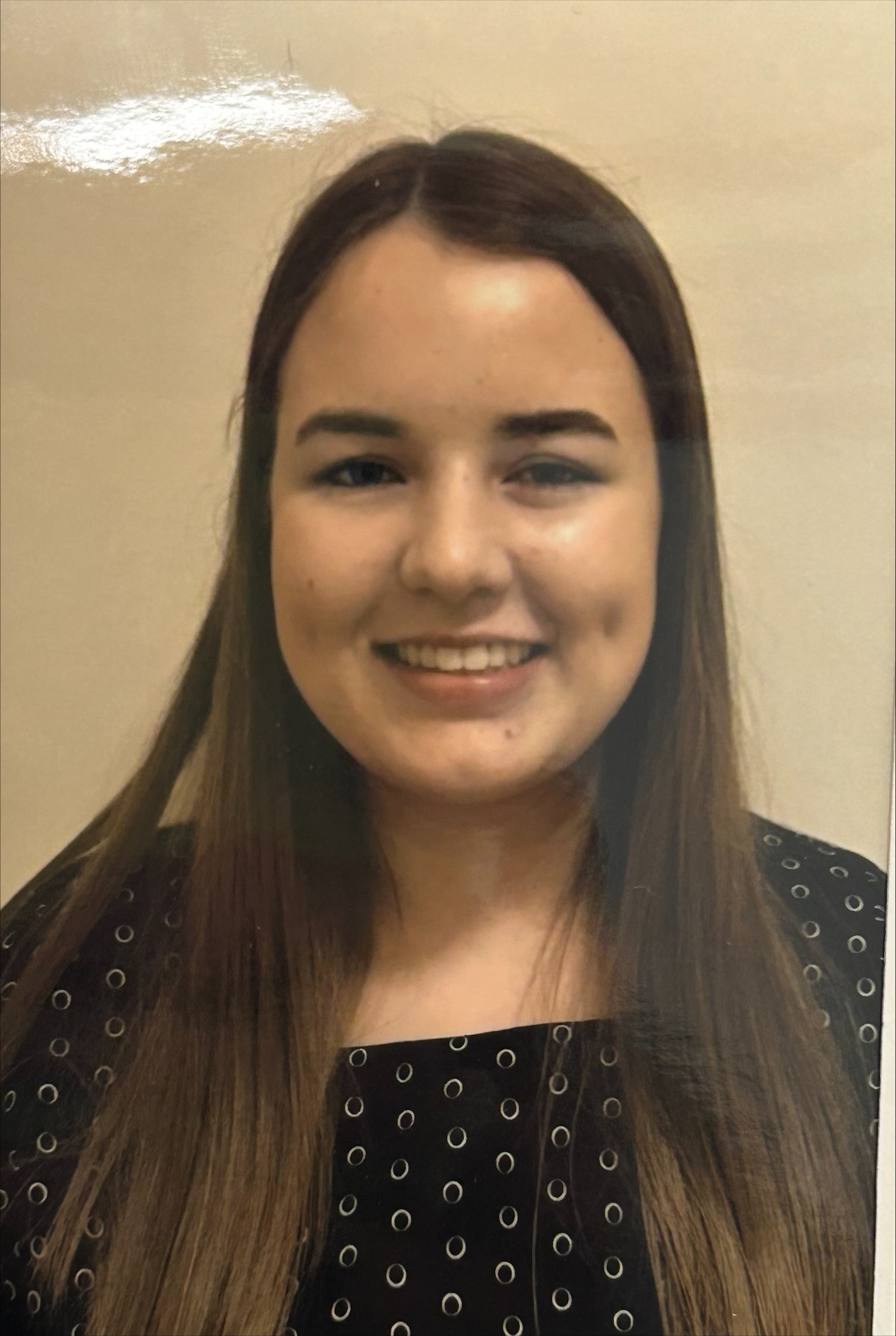Miss Regan Irving, a member of staff at Langholm Medical Partnership.